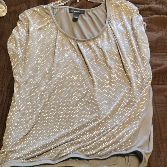 INC International Concepts Tops - INC bling shirt